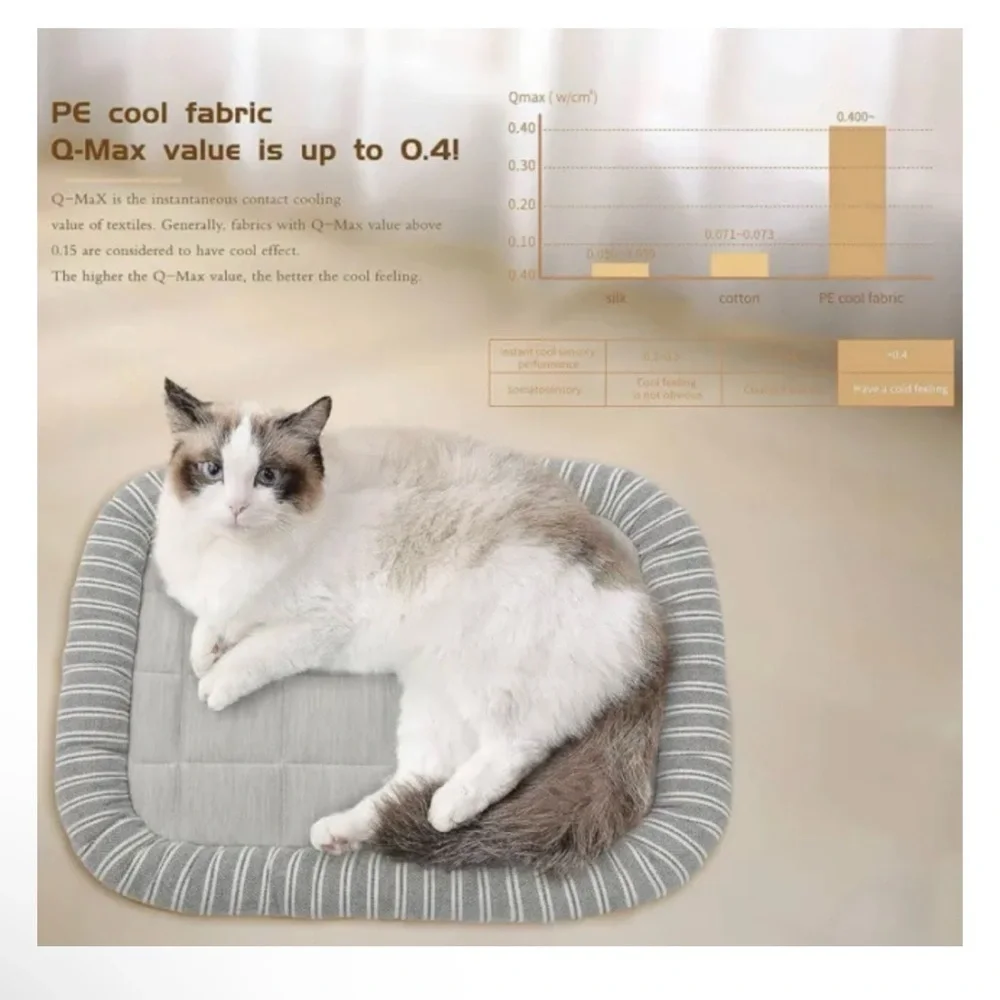 Portable Pet Bed Dog Cat Self Cooling Mat 22
